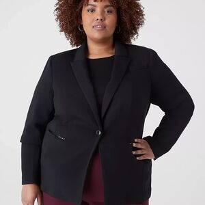 Lane Bryant Classic Black Blazer